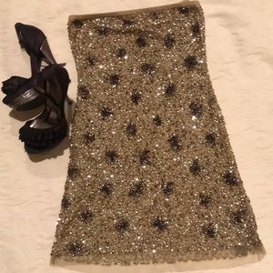Sequin mini dress